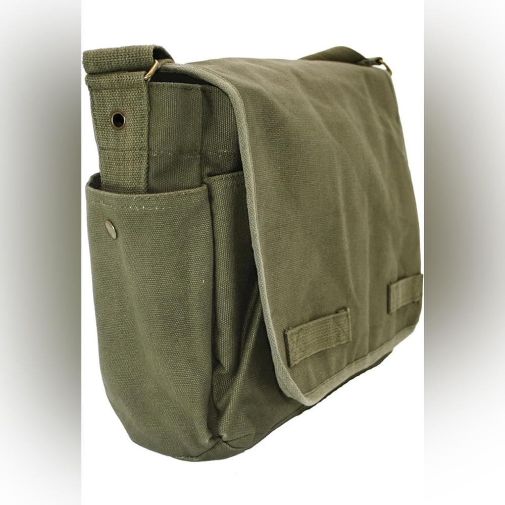 Heavyweight Military Messenger Bag